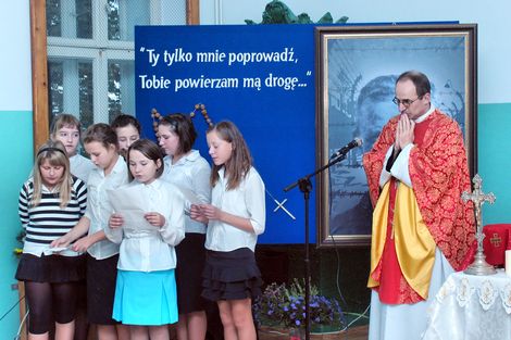 msza w. w Szkole Podstawowej w Bratkwce